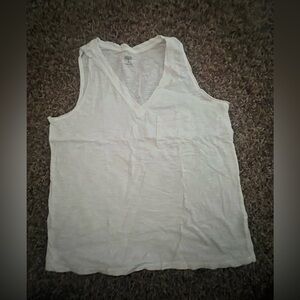 a.n.a Cream Sleeveless Tank Top